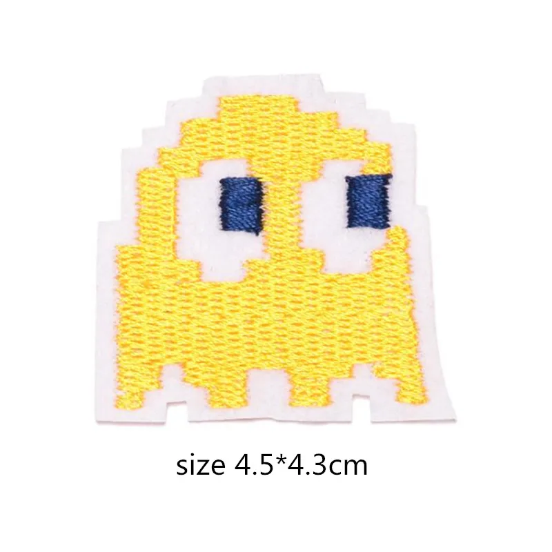 Мультяшная игра утюгом вышитые тканевые патчи для девочек мальчиков одежда