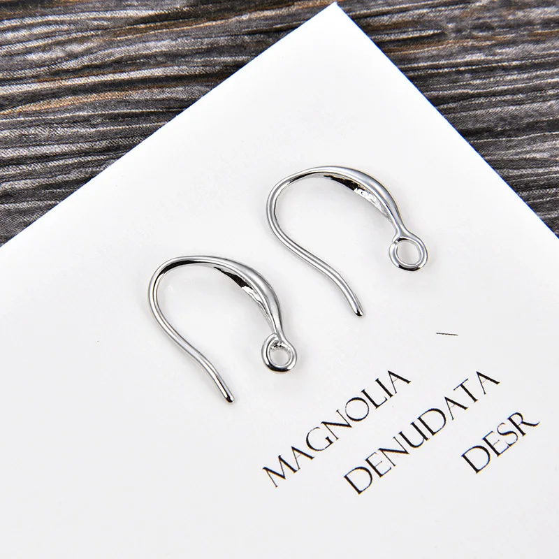 10pcs/lot New Arrival Fashion Simple Gold Plated Findings Earring Hooks Earrings Accessories for Women DIY Jewelry Making