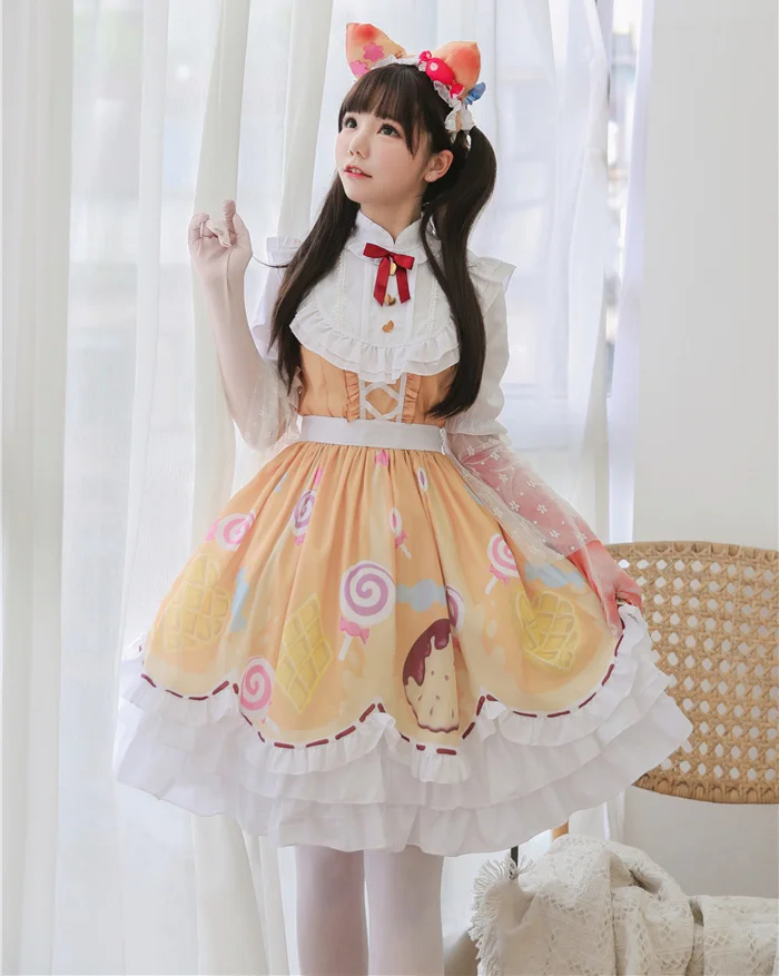 Игра идентичность V механик Трейси резник косплей костюм горничной платье для