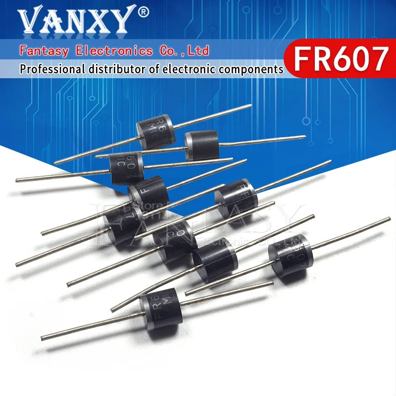 20 шт. диоды быстрого восстановления FR607 6A 1000 в|fast recovery diode|recovery diodefast |