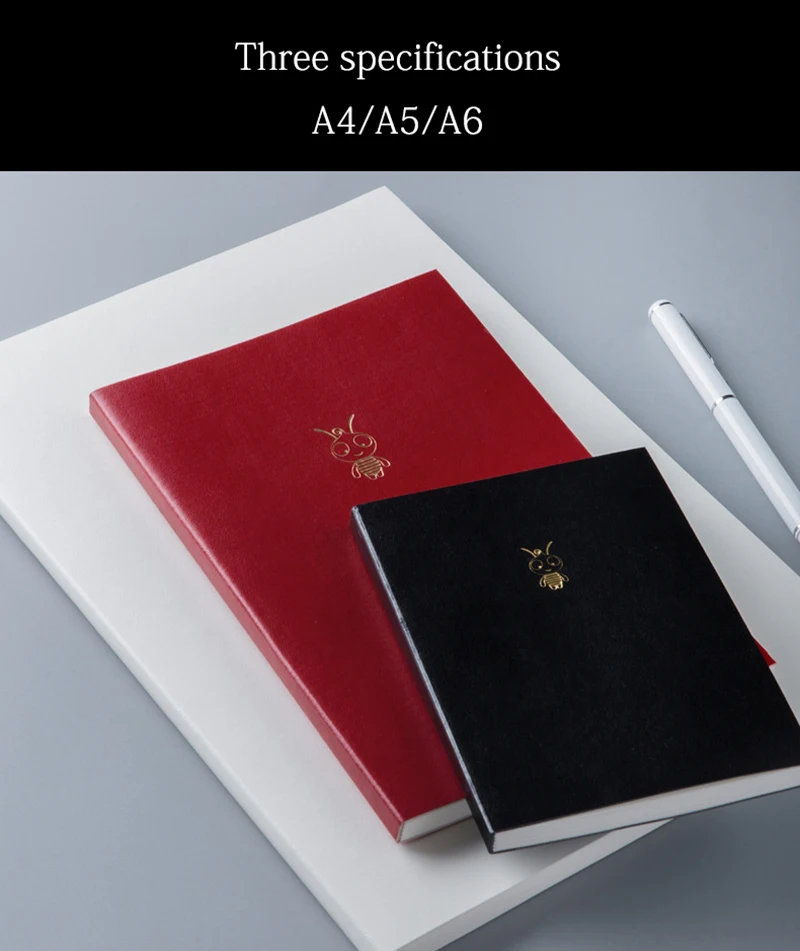 Пчела мягкая крышка пули блокнот точка сетка точечный журнал Bujo A5