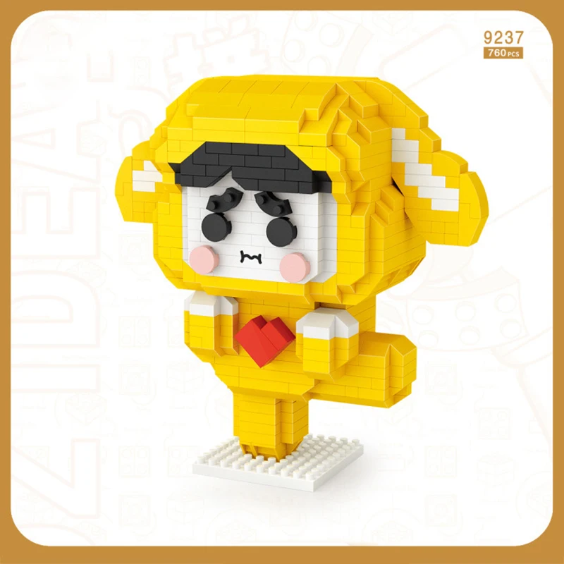 

3C Environmental Prot Ection ABS Small Particle Toy Puzzle DIY Assembly Koala Puppy Cartoon Building Blocks for Children Kids