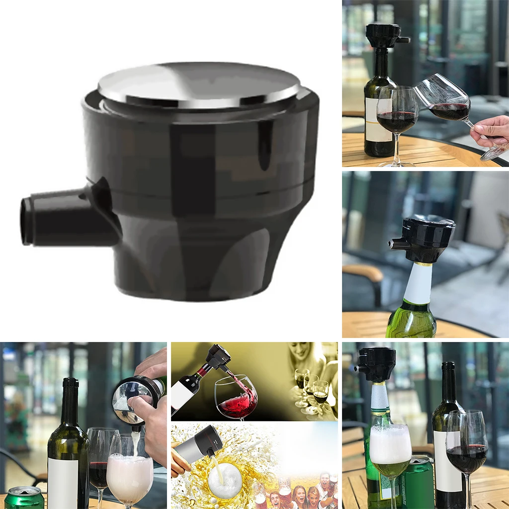 

Beer Bubbler Draft Beer Foamer for Bar Beer Catering Home Party Accessory