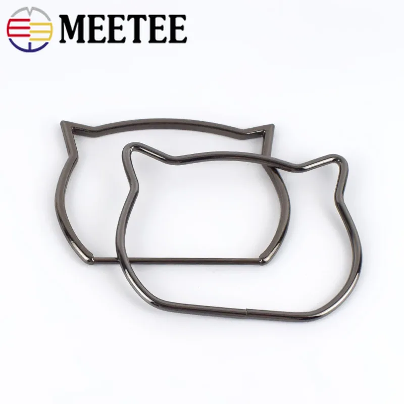 Meetee Ring Metal Bag Handles Buckles For Women Handbag Purse Lock Decoration Clasp Handle Connector DIY Accessories | Дом и сад