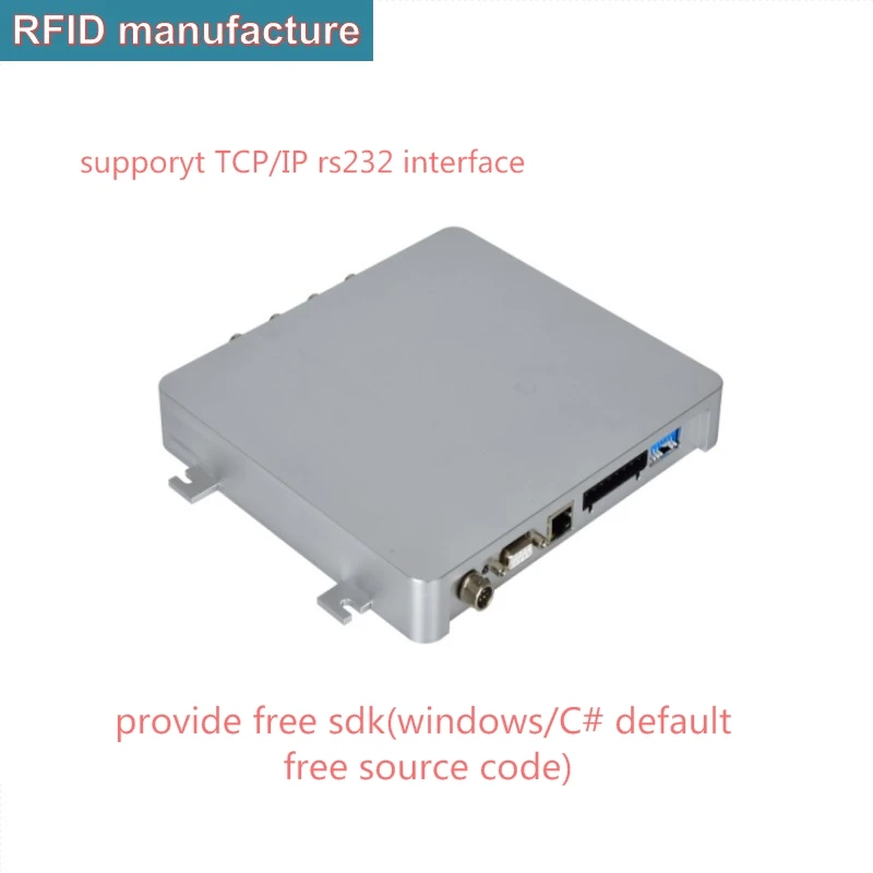 Дальность 4 порта UHF RFID Impinj R2000 считыватель с пассивным epc gen2 ISO18000 6c для парковки