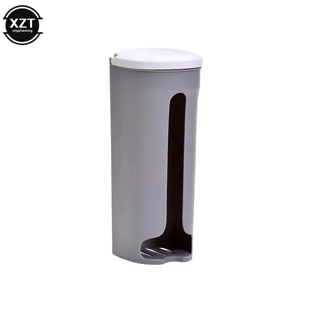 

Креативная стойка для хранения пластиковых пакетов, настенная вешалка с бесплатной перфорацией для кухни, ванной, аксессуары, органайзер для мусорных пакетов, коробка