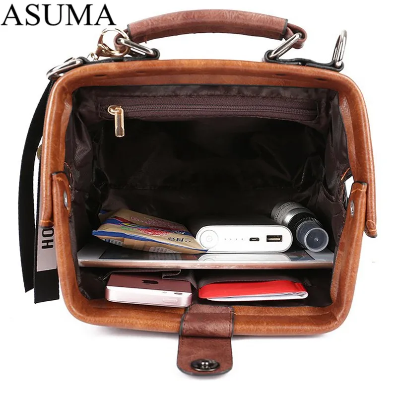 Модная женская сумка из вощеной кожи винтажная сумка-мессенджер женские сумки в