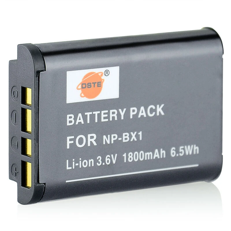 2/3 шт 1800 мАч 3 6 V DSTE NP-BX1Battery 1 * Зарядное устройство для Sony DSC-RX100 Характеристическая