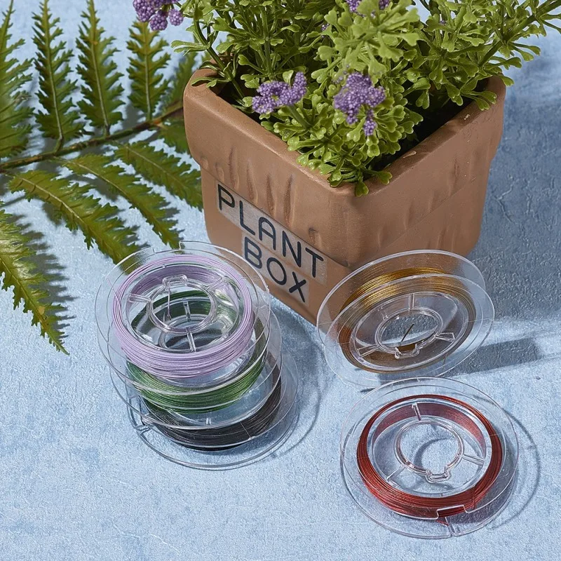 10 рулонов Сталь тигровый хвост &quot Бисер провод для самостоятельного