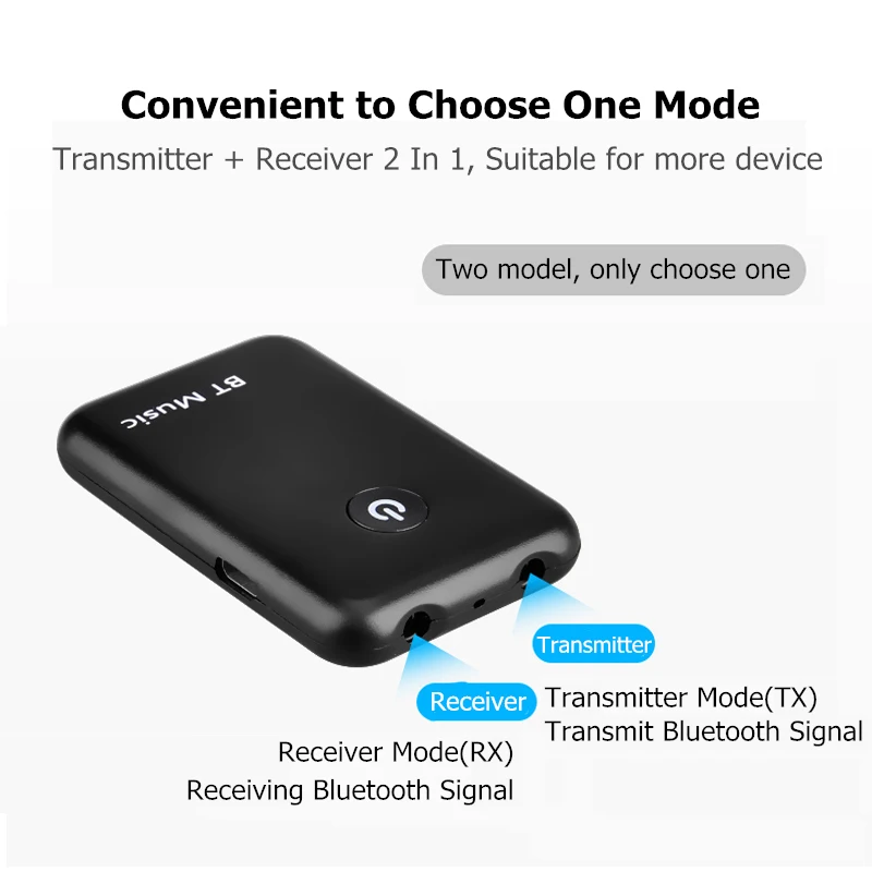 Bluetooth-приемник VIKEFON передатчик 2 в 1 беспроводной Bluetooth Aux аудио-приемник разъем 3 5