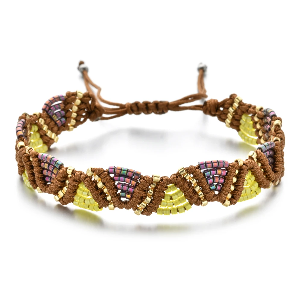 

ZMZY New Charm MIYUKI Bracelets For Women Bracelet Bohemian Rainbow Pulsera Mujer Moda Armband Boho Handmade Loom Jewelry