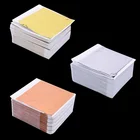 Листы золотистой фольги с имитацией серебристого, золотистого цветов, 14 х14 см, 100 шт.