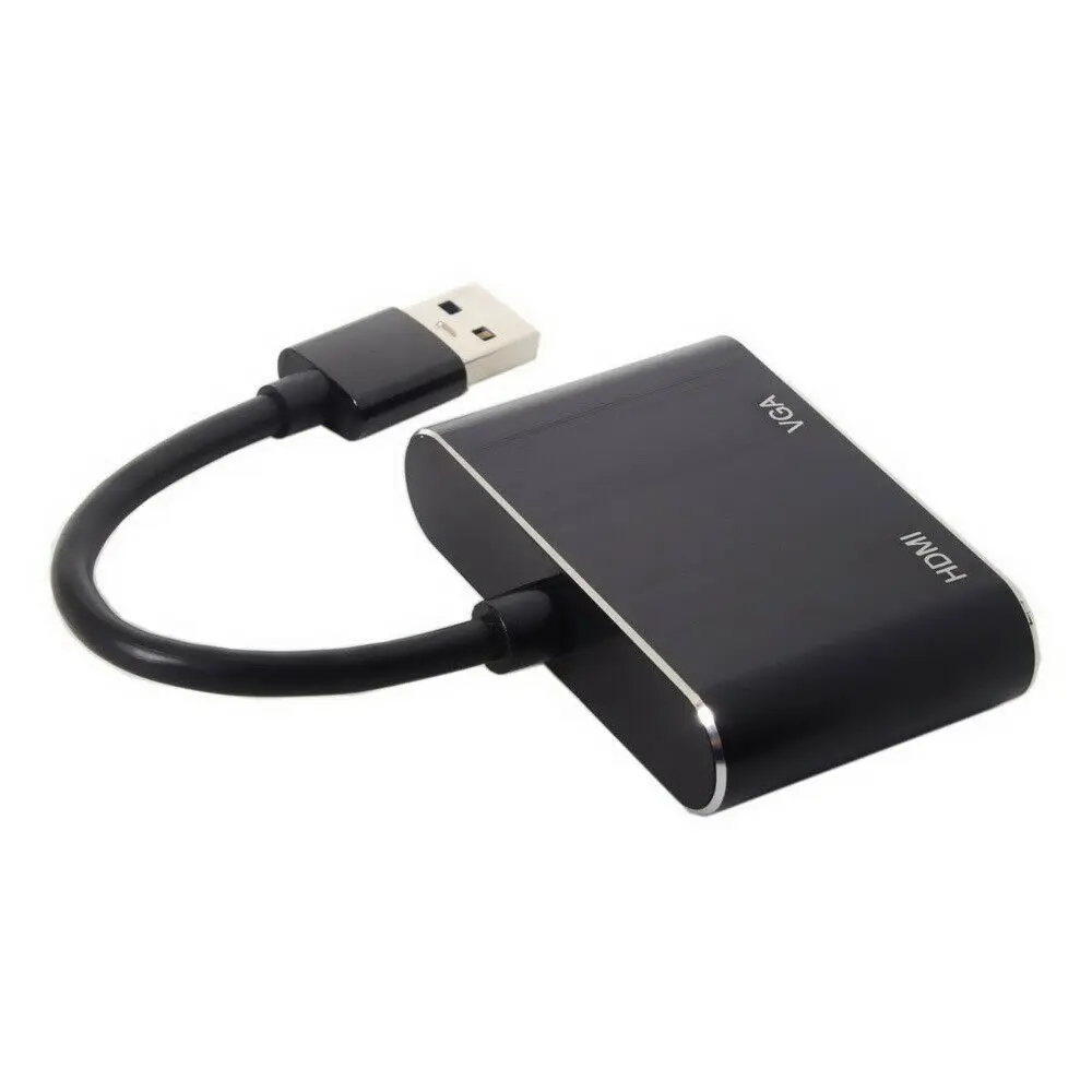 

Адаптер USB 3,0/HDMI, VGA, внешний преобразователь видеокарты