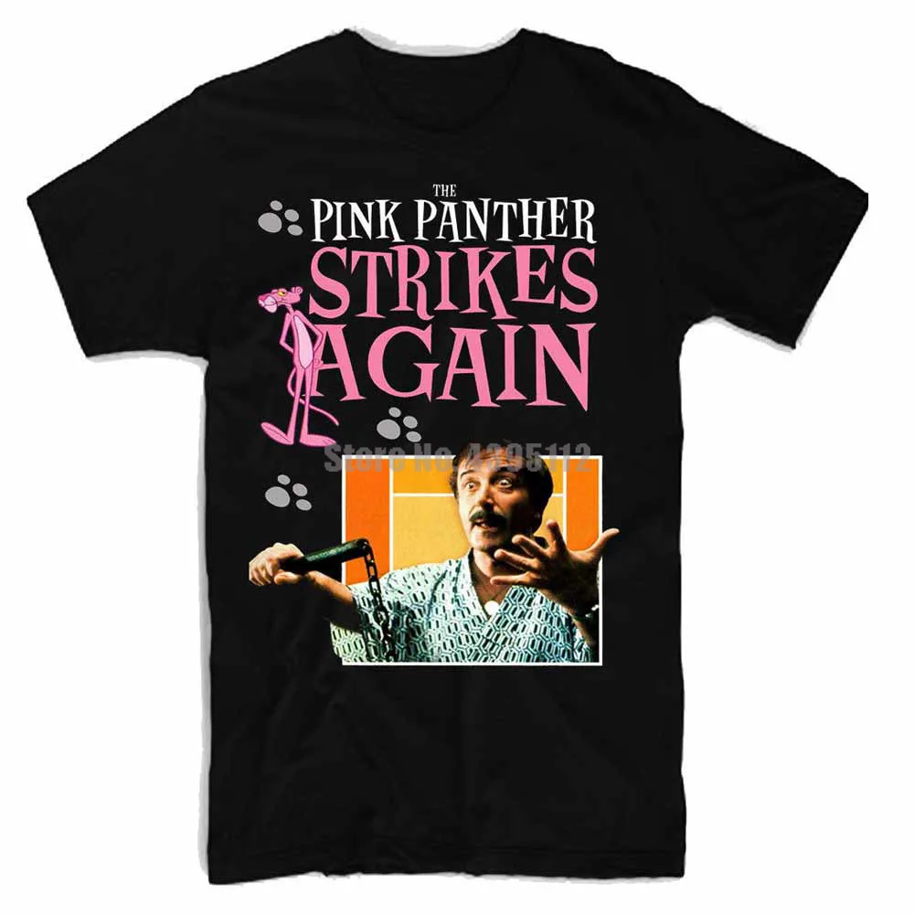 Женская забавная футболка с изображением розовой Пантеры уличная для спортзала