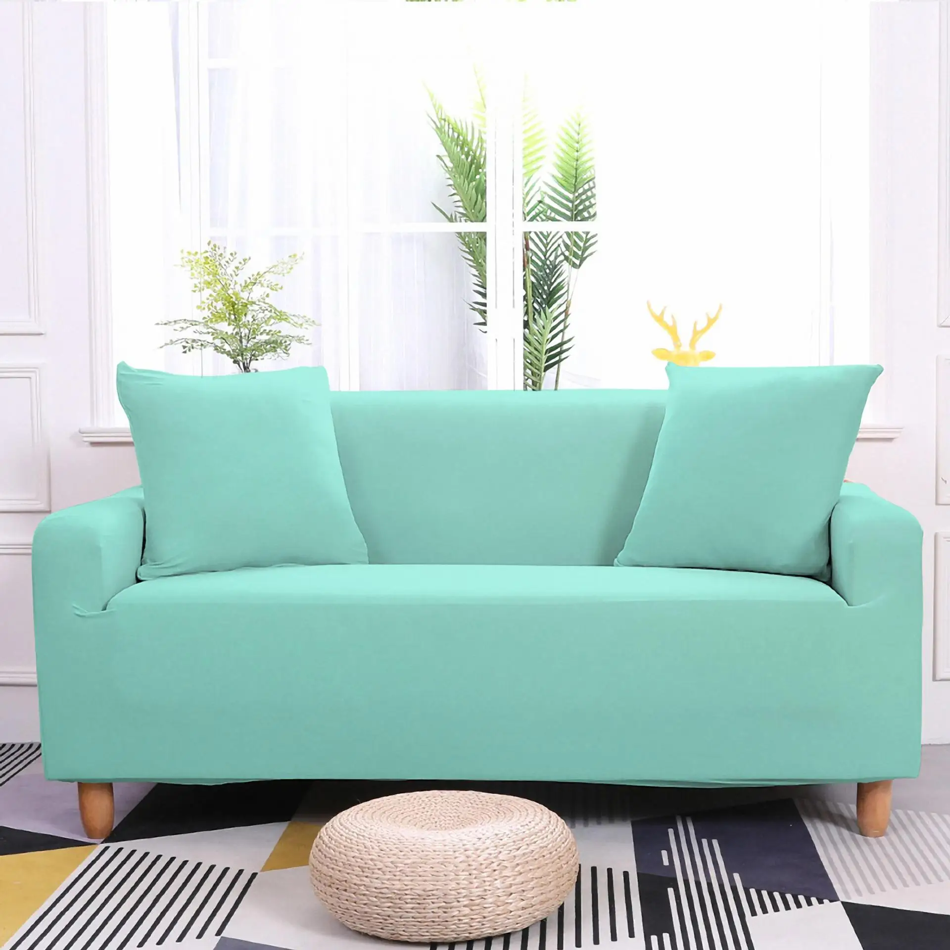 Регулируемые эластичные чехлы для диванов шезлонг гостиной полиэфирные Угловые