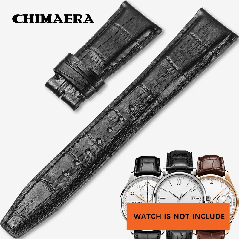 Ремешок для часов CHIMAERA из натуральной кожи аллигатора ручной работы 20 мм 21 22 |
