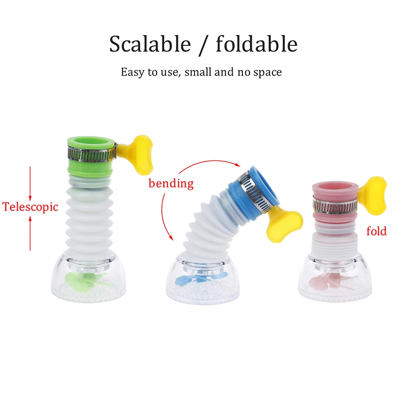 

Универсальные насадки для кухонного крана, поворот на 360 градусов, бытовой очиститель воды фильтр-распылитель, фильтрация с активированным ...