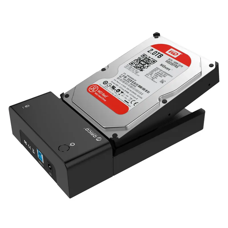 ORICO 2,5/3,5 дюймов USB3.0 жесткий док-станция USB3.0 для SATA жесткий диск чехол SSD адаптер HDD док-станция для hdd 2,5 чехол 3,5 коробка