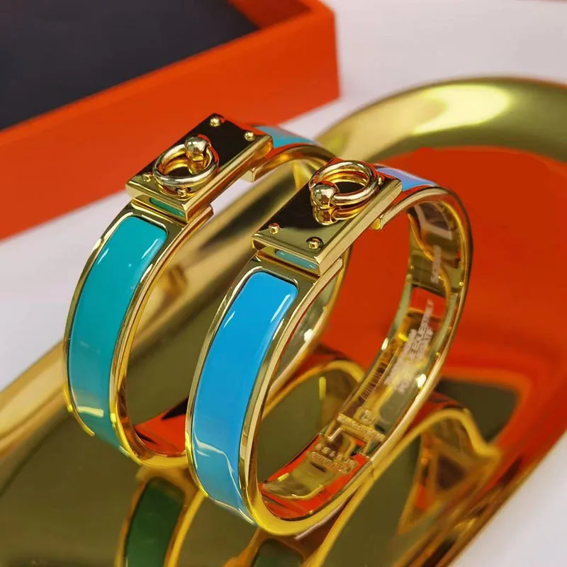 

HOT Famous brand jewelry colorful stainless steel cuff bangle bracelet for women best gift free shipping