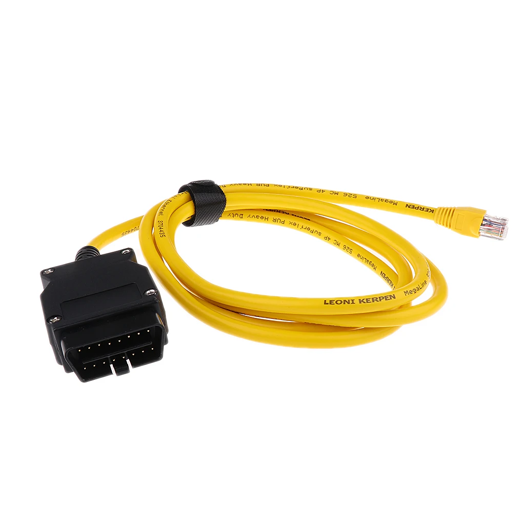 ENET Ethernet для OBD 16Pin интерфейс 1 5 м кабель E-SYS ICOM код BMW F-series |