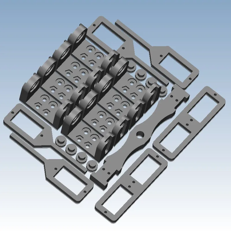 

Small quadruped robot Custom order highqualityhighprecision digital models 3D printing service Robots ST1507