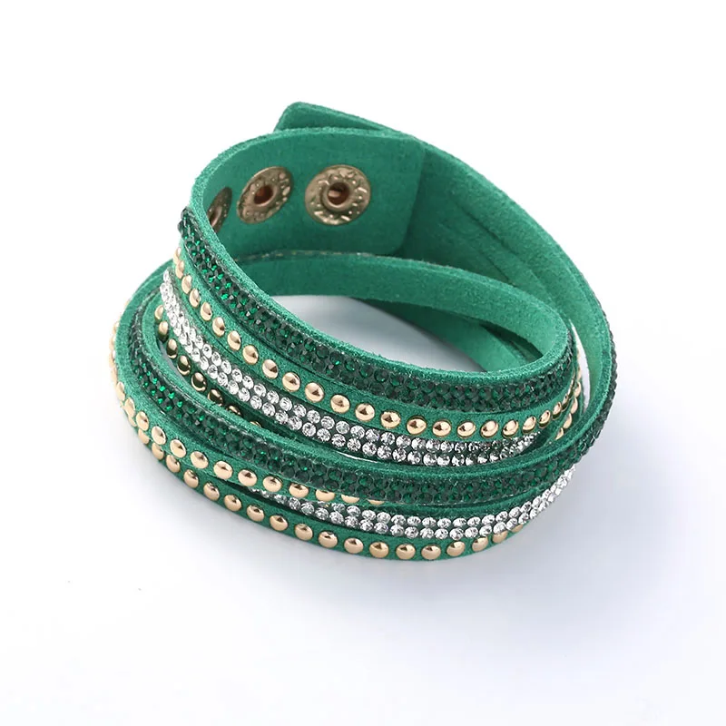 Женский браслет-хипстер MAIKALE браслет из кожи и вельвета