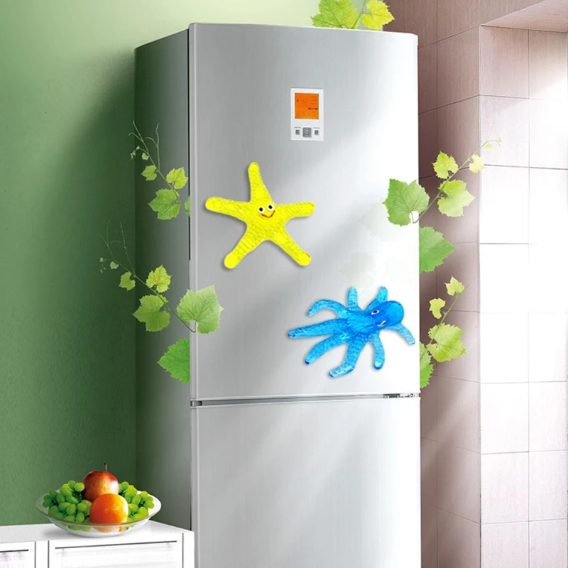 

Cute Sticky Marine Animal Gags Funny Practical Jokes Relieve Stress Squeeze Toy