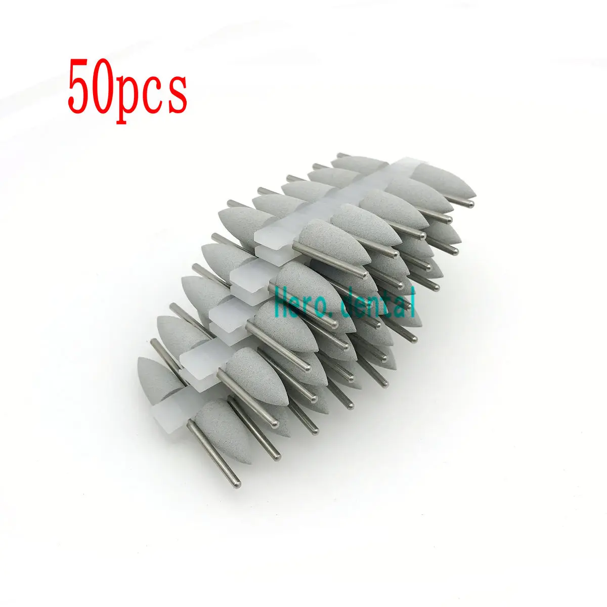 50 шт. серый стоматологическая силиконовая резина для чистки фильцы