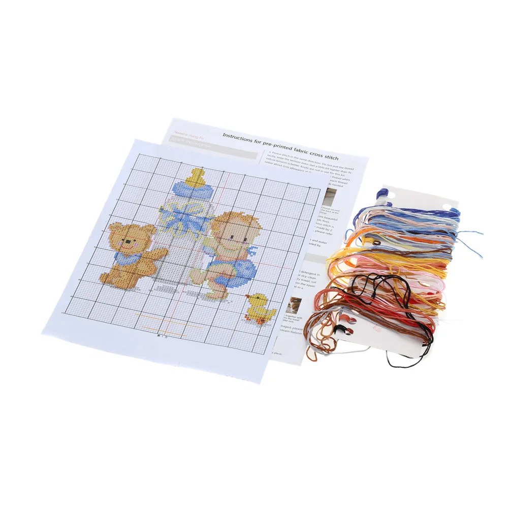 20*25 см Крестик Комплект вышивальные наборы для рукоделия детские бутылки игрушка