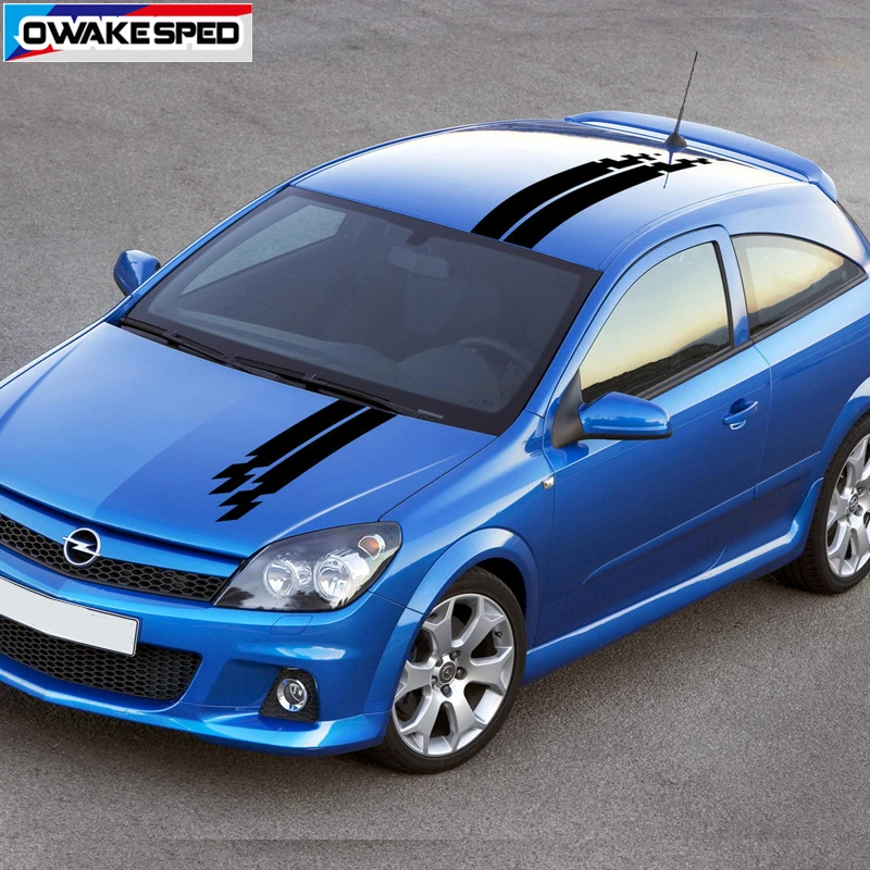 

1 комплект, наклейки на крышу автомобильной капота и крышу для Opel Astra GTC OPC 3-5 дверей