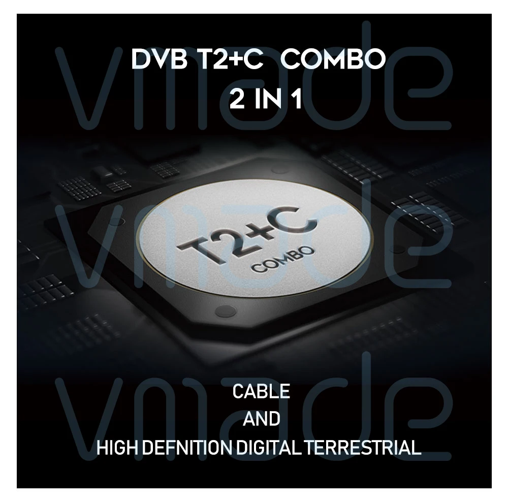 Россия Горячая ТВ тюнер DVB T2 наземного цифрового приемники C комбо H.264 цифровой