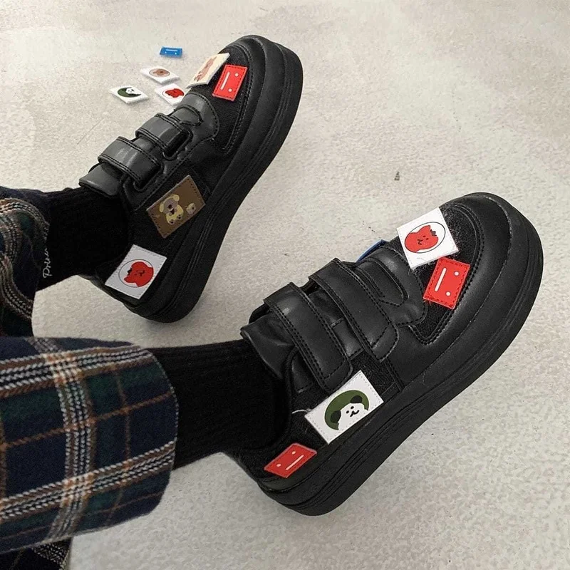 Женские спортивные кроссовки на платформе аниме кавайная женская обувь новинка