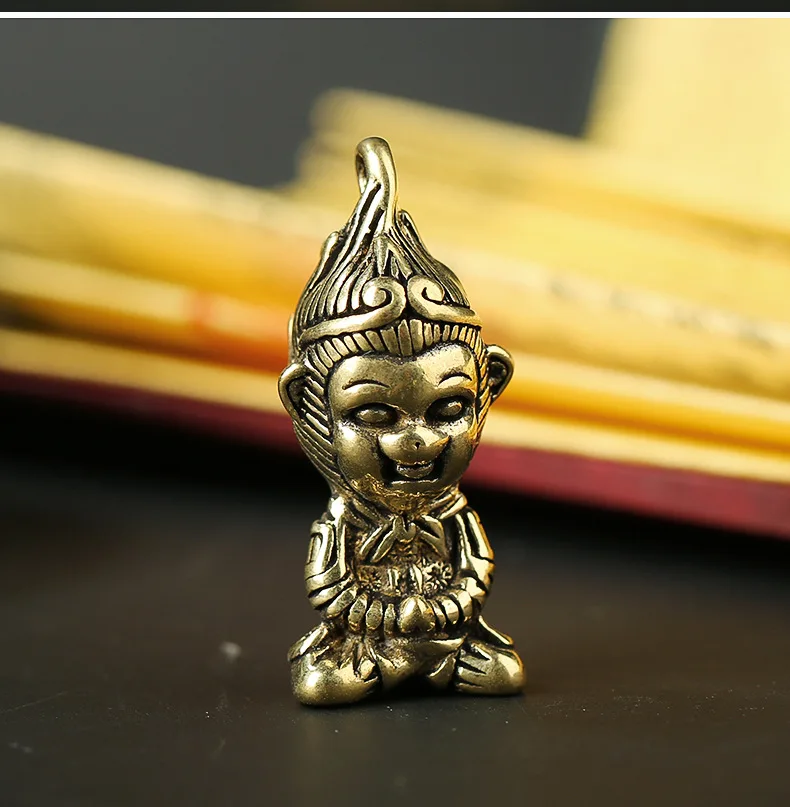 Латунная статуэтка Король обезьян XFFox