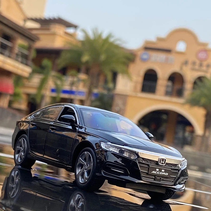Модель игрушечного автомобиля Hondas Accord SUV из сплава в масштабе 1:32 модель со звуком