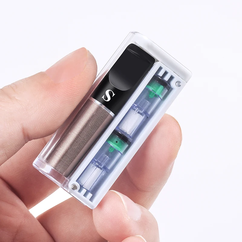 Держатель для сигарет Золотая трубка курения с 2 фильтрами в портативной коробке