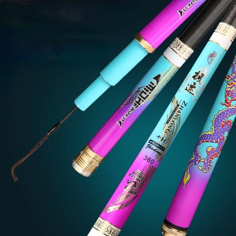 Enlarge Best Fishing Rods Ultra Light Carp Telescopic Winter Fishing Rods Telescopic Carbon Fiber Feeder Wedkarstwo Fishing Equipment