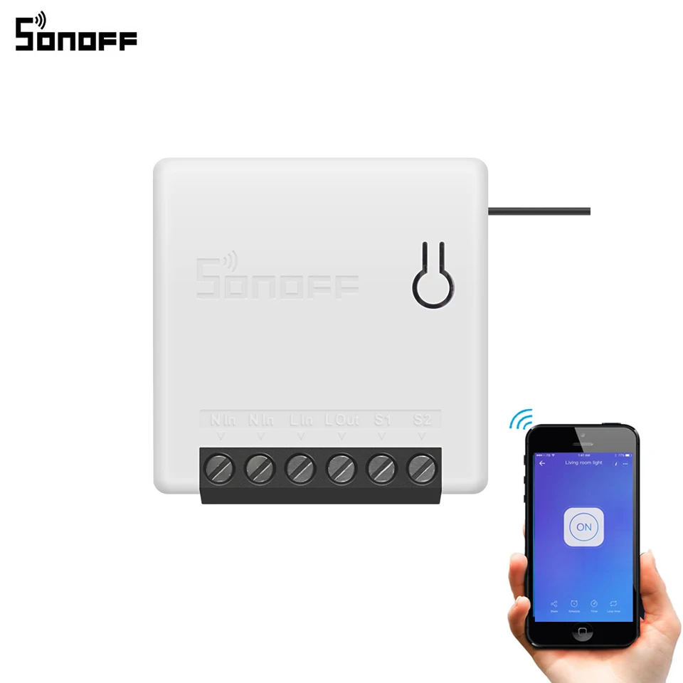 Смарт таймер SONOFF с поддержкой Wi Fi 10 А|Модули для умного дома| |
