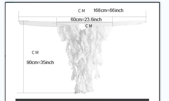 Женский шифоновый шарф для танца живота набедренный с лисьим хвостом пикантная