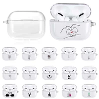 earphone case for apple airpods pro 3 dust proof light case with protective silicone cover portable protective cover