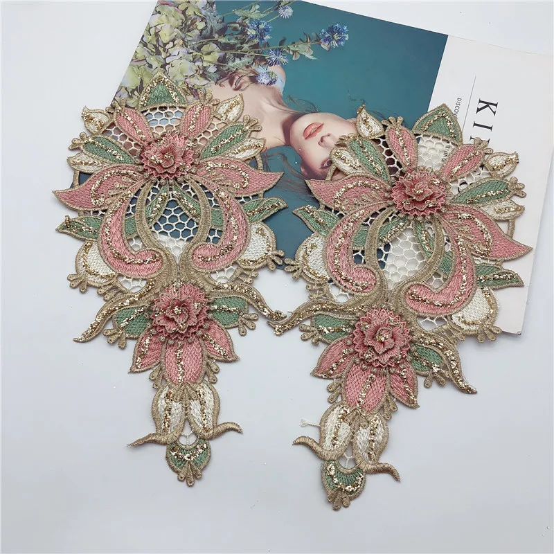 10 шт. 3D Цветовая флейта с нашивкой одежда яркой пудрой ручной работы | Дом и сад