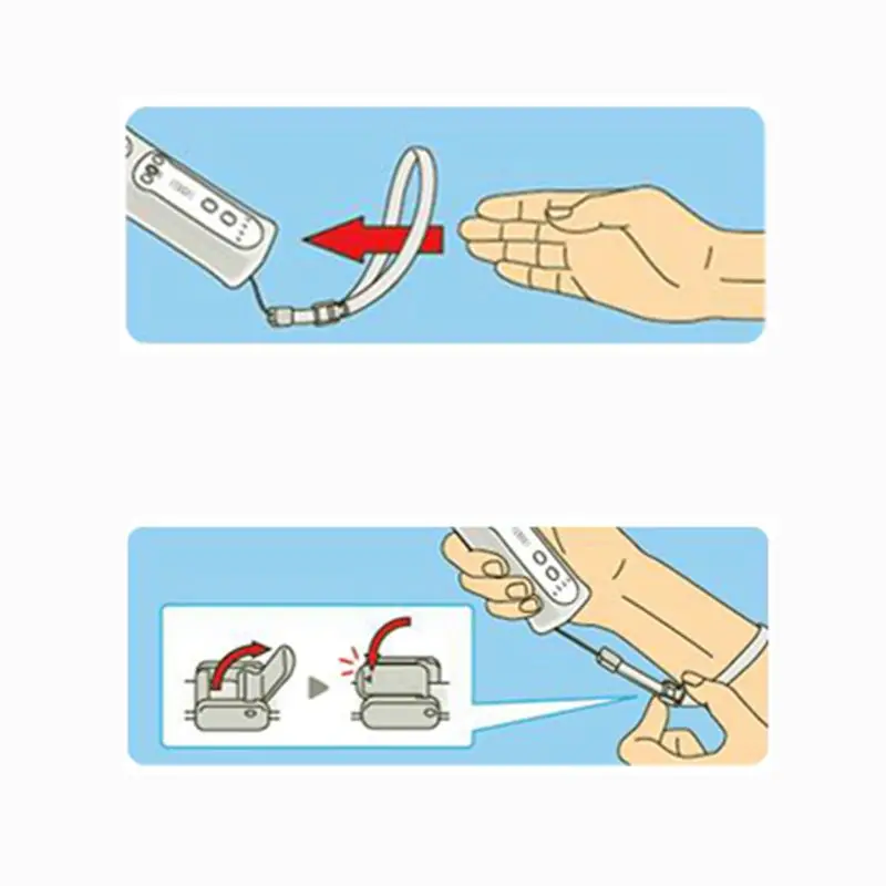 30 шт. универсальный ремешок на запястье браслет с замком для пульта