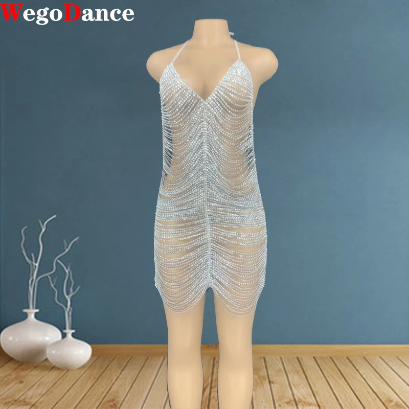 Новые женские серебряные стразы тассель цепь для женщин сексуальные бедра