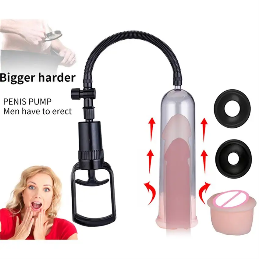 

Vacuum Pump For Men Penis​ Enlarger Enlargement Pump To Enlarge Men Dick Extender Enhancer Male Masturbator Penile Trainer Tool