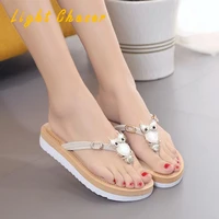 2021 plus size 43 ladies summer shoes platform slippers flat beach sandals fashion outdoor casual sandals open toe sandals mujer