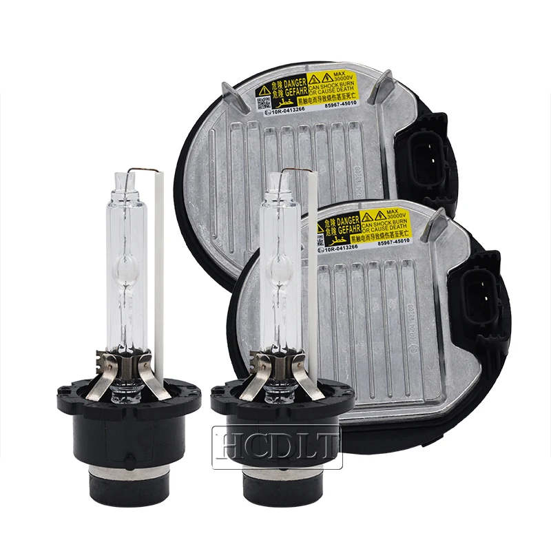HIDLT комплект автомобильных фар ксенон D2S D4S HID Лампа 6000K 5000K 4300K 8000K авто фары лампы D2R