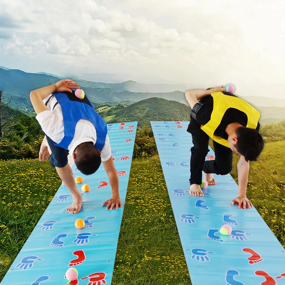 Детские игрушки для детских игр коврик рук и ног игровой команда расширения