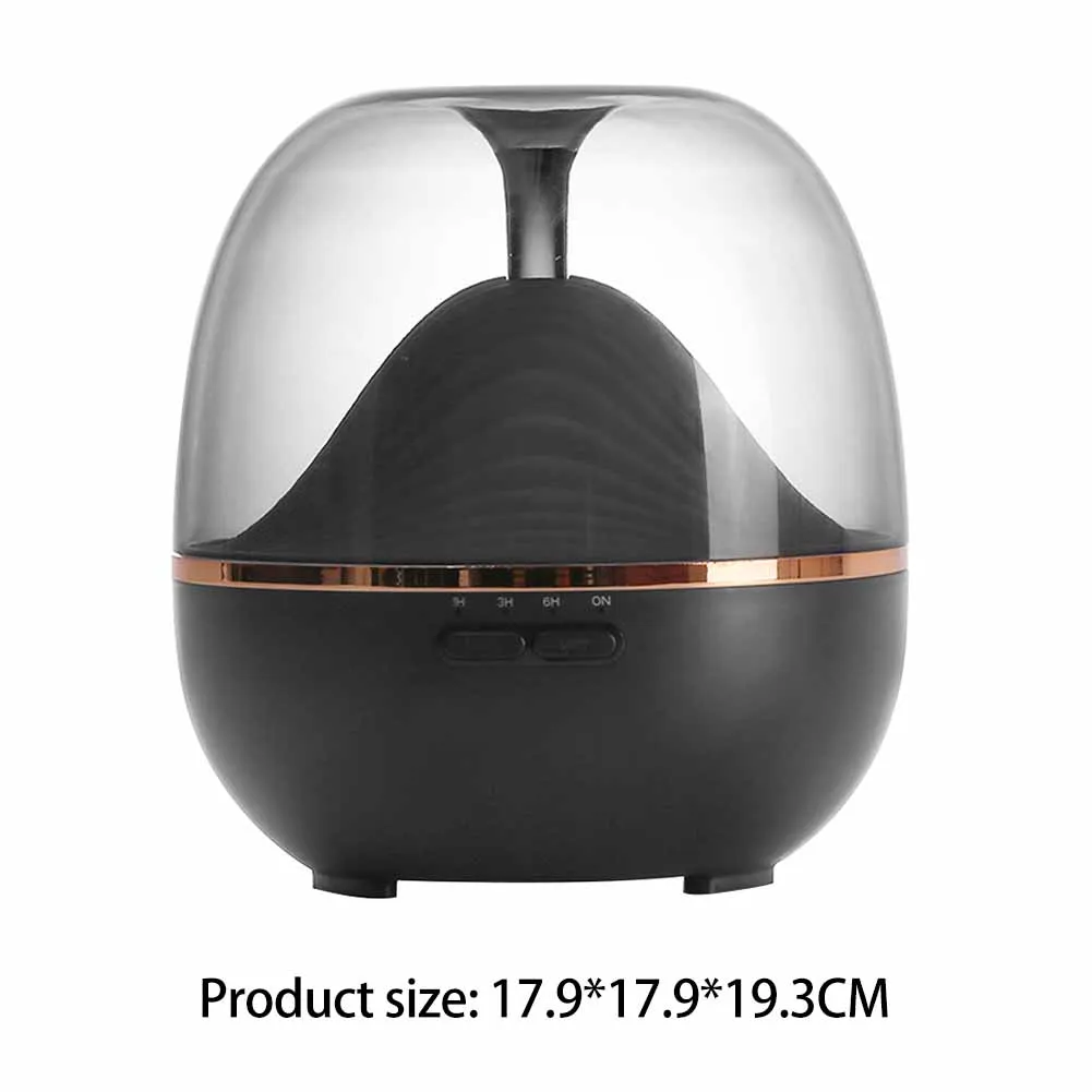 

600ml Remote Timing Air Humidifier Aroma Diffuser Cool Mist Device Household Portable Air Humidifier with Colorful Night Light