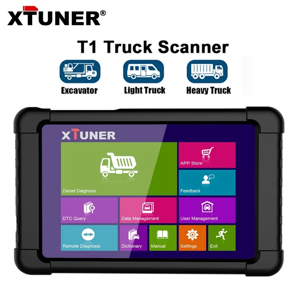 Автомобильный сканер xтюнер T1 Wi-Fi Obd2 профессиональный считыватель кодов HD для