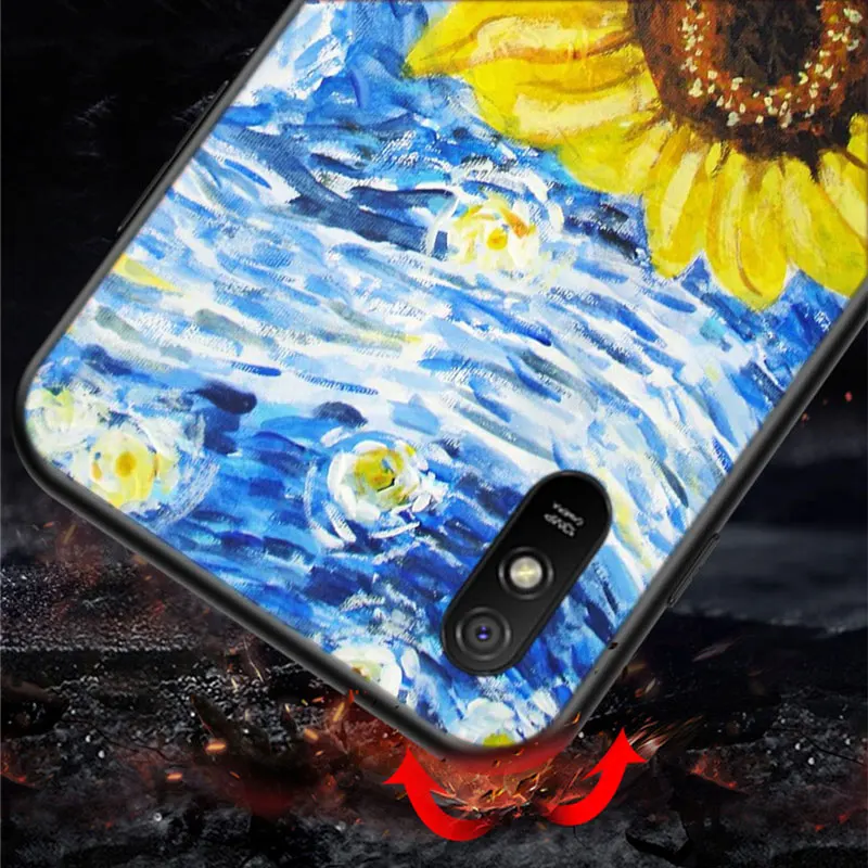 

Floral Daisy Sunflower Flower For Xiaomi Redmi K30S K30 K20 10X Pro Ultra 9 9I 9A 9C G0 8 8A 7 7A 6 6A 5 5A 4X S2 Phone Case