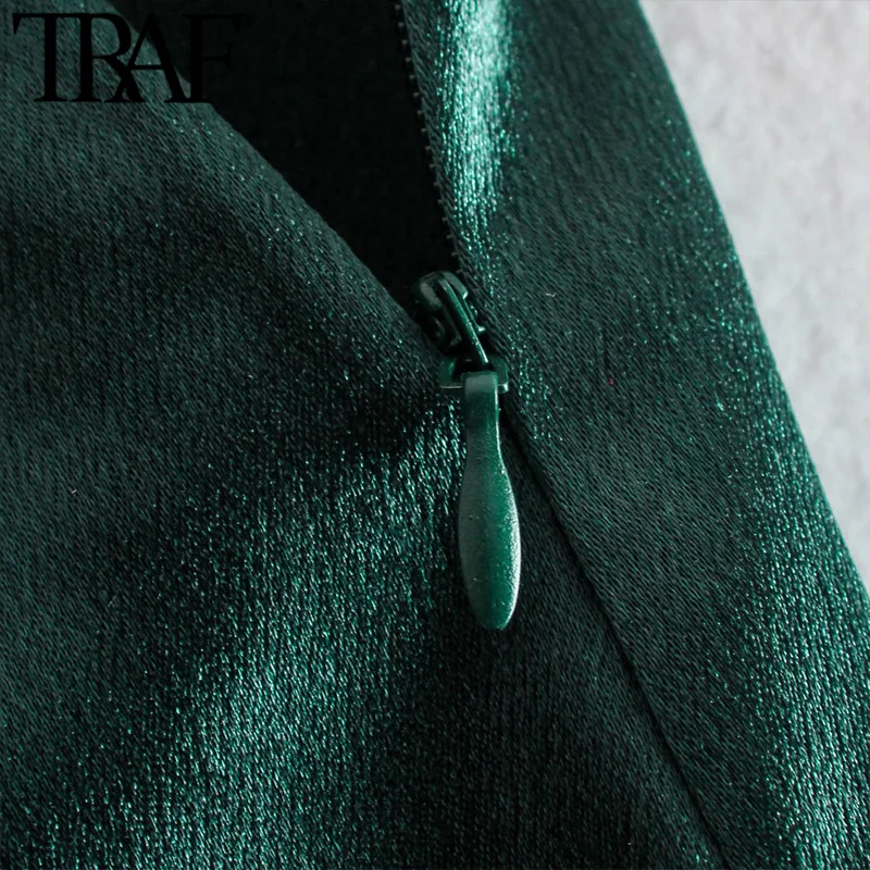 Юбка-мини на молнии с высокой талией и боковой молнией | Женская одежда